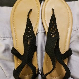 New never worn sandals